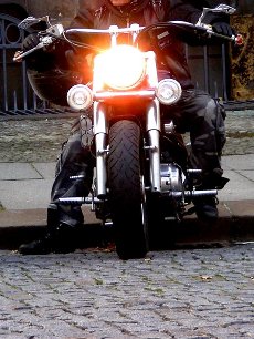 Motorradwallfahrt Kevelaer am Kapellenplatz
